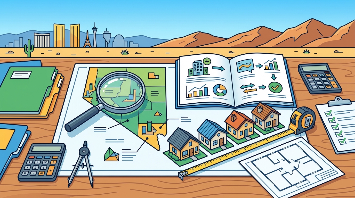 Step-by-Step Property Valuation Process for Nevada Real Estate