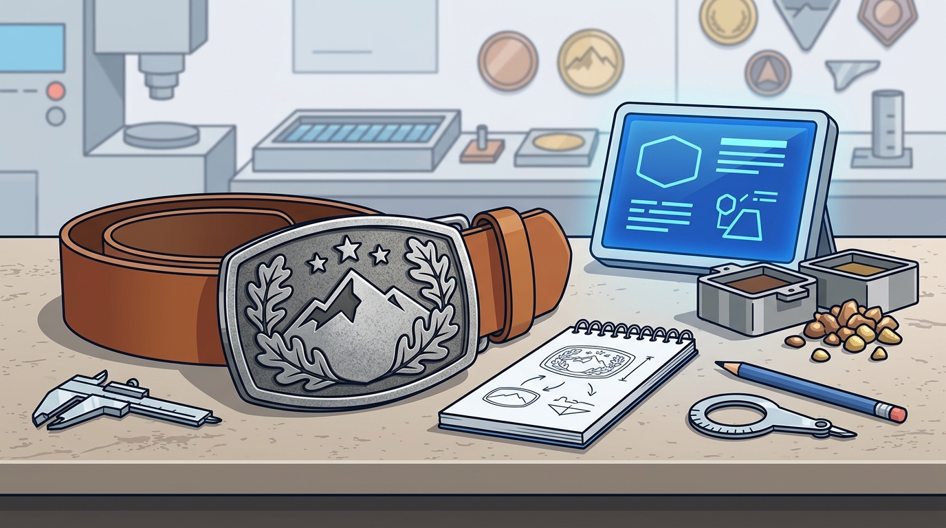 How to Order a Custom American-Made Belt Buckle