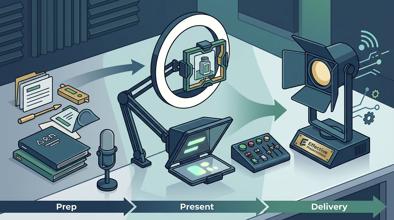 Step-by-Step Process for Delivering Confident Virtual Presenters