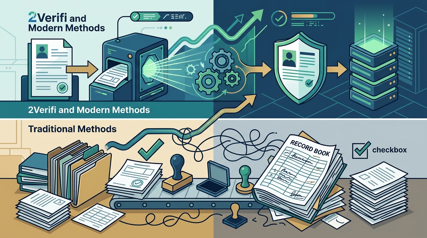 Identity Verification Comparison: 2Verifi vs Traditional Methods