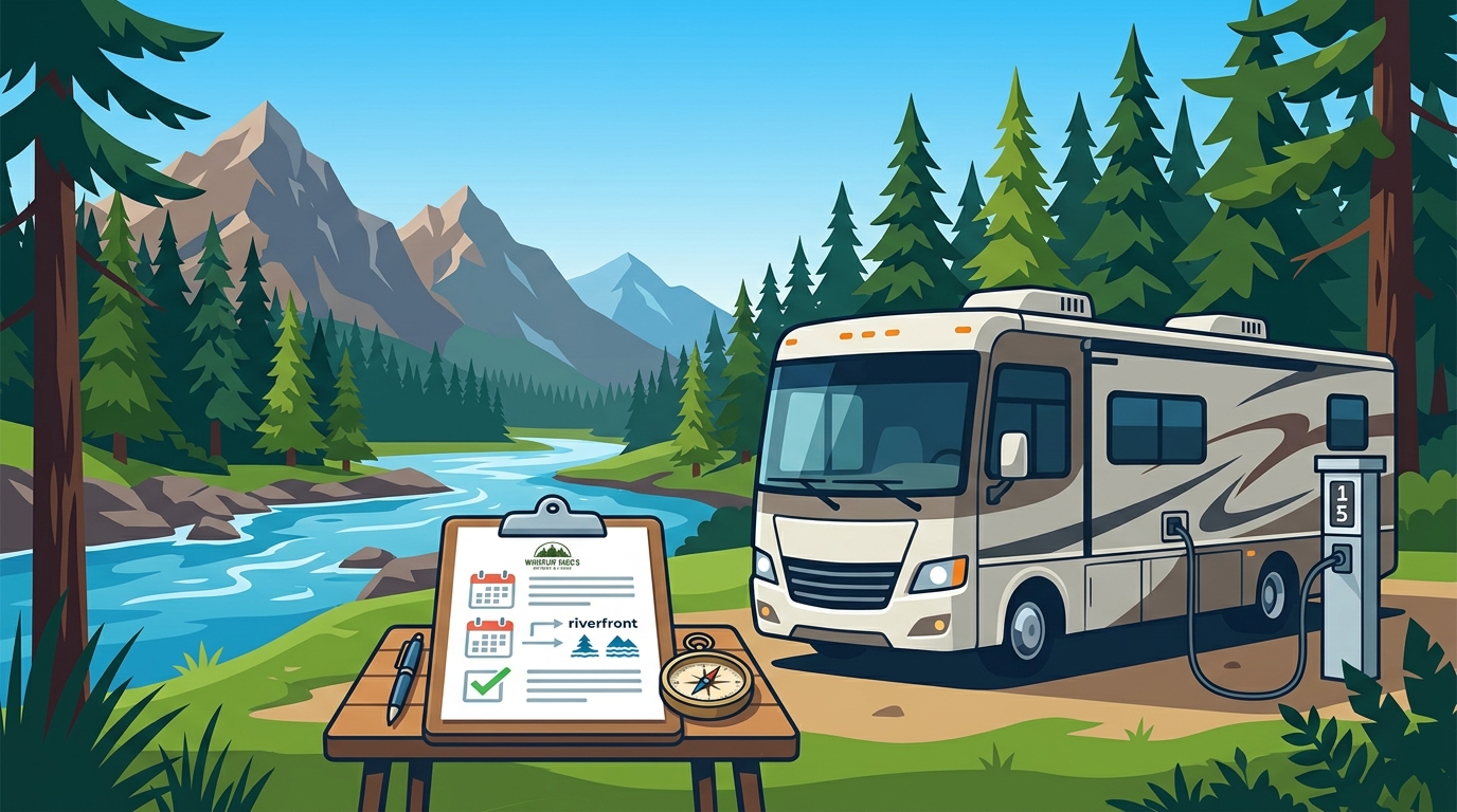 Booking Riverside RV Campsites on the Naches River: A Step-by-20