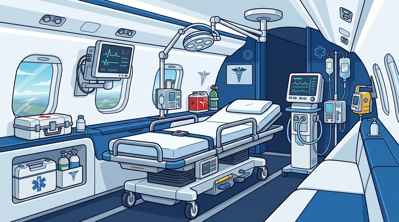 Emergency Air Ambulance Charter: Critical Medical Transport