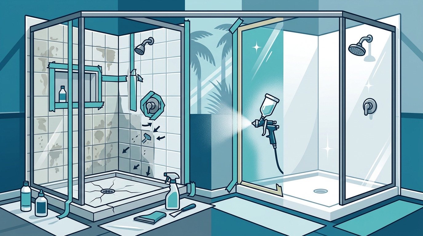 Step-by-Step Shower Reglazing Process for Professional Results