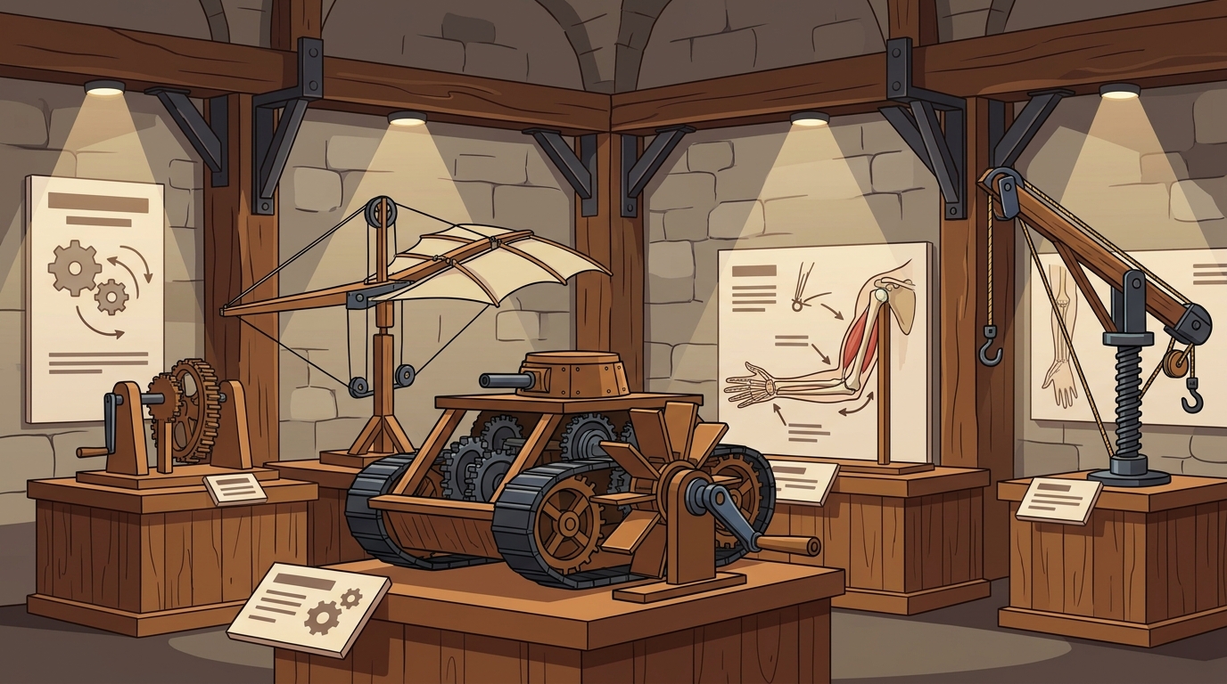 Navigating Museo Leonardo da Vinci's Interactive Invention Exhib