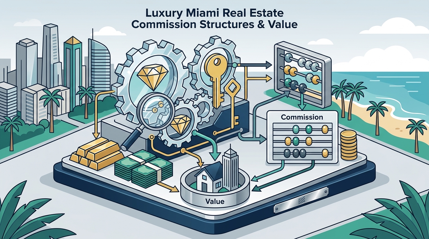 Luxury Miami Real Estate Commission Structures & Value