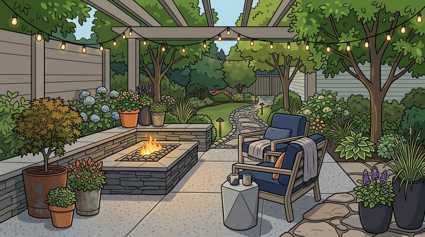 Small Outdoor Design Elements: Transform Your Iowa Space