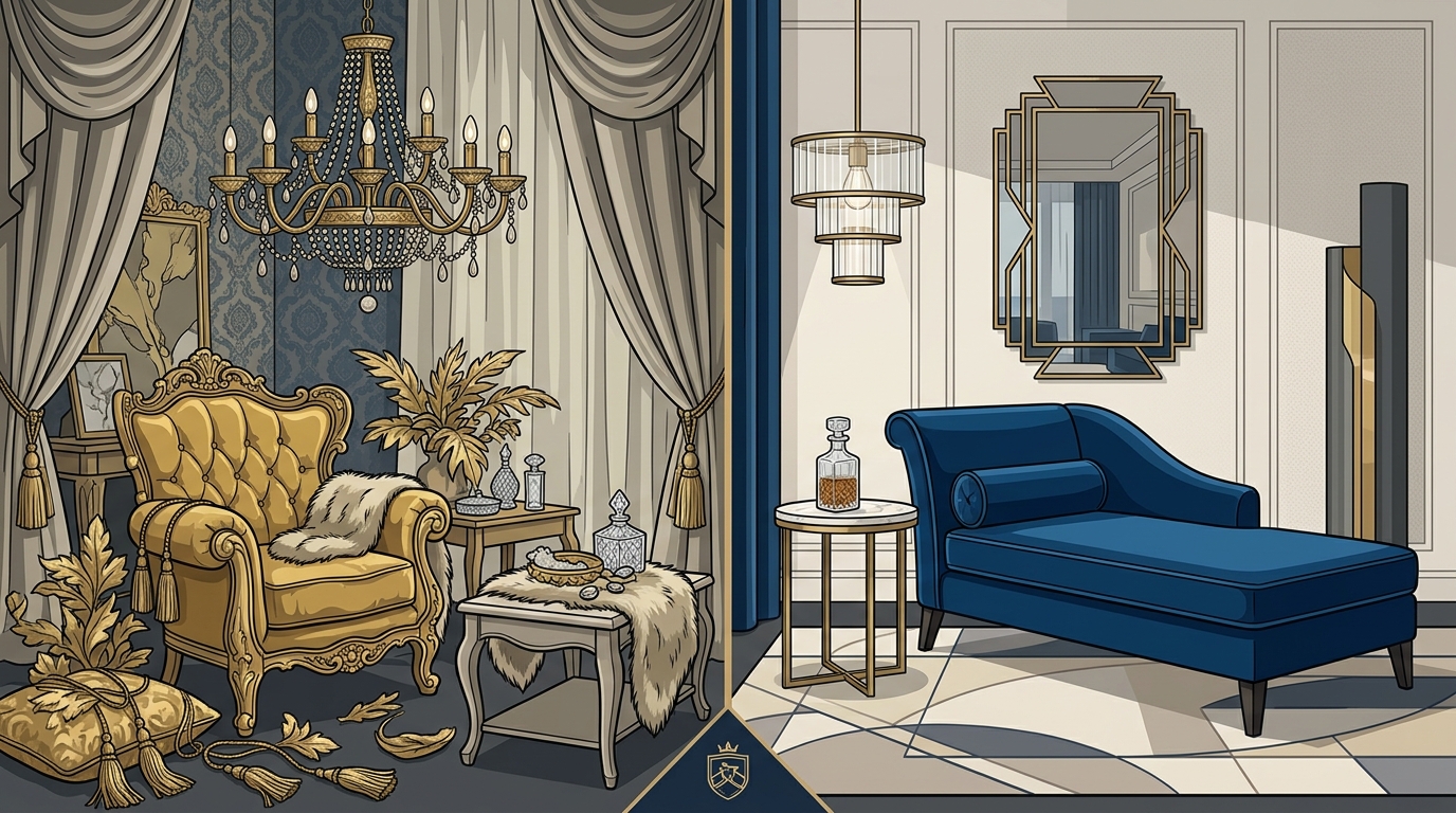 Common Mistakes When Designing Hollywood Glamour Interiors