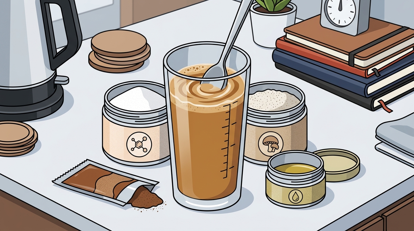 How to Build Your Own Collagen-Adaptogen-MCT Instant Coffee