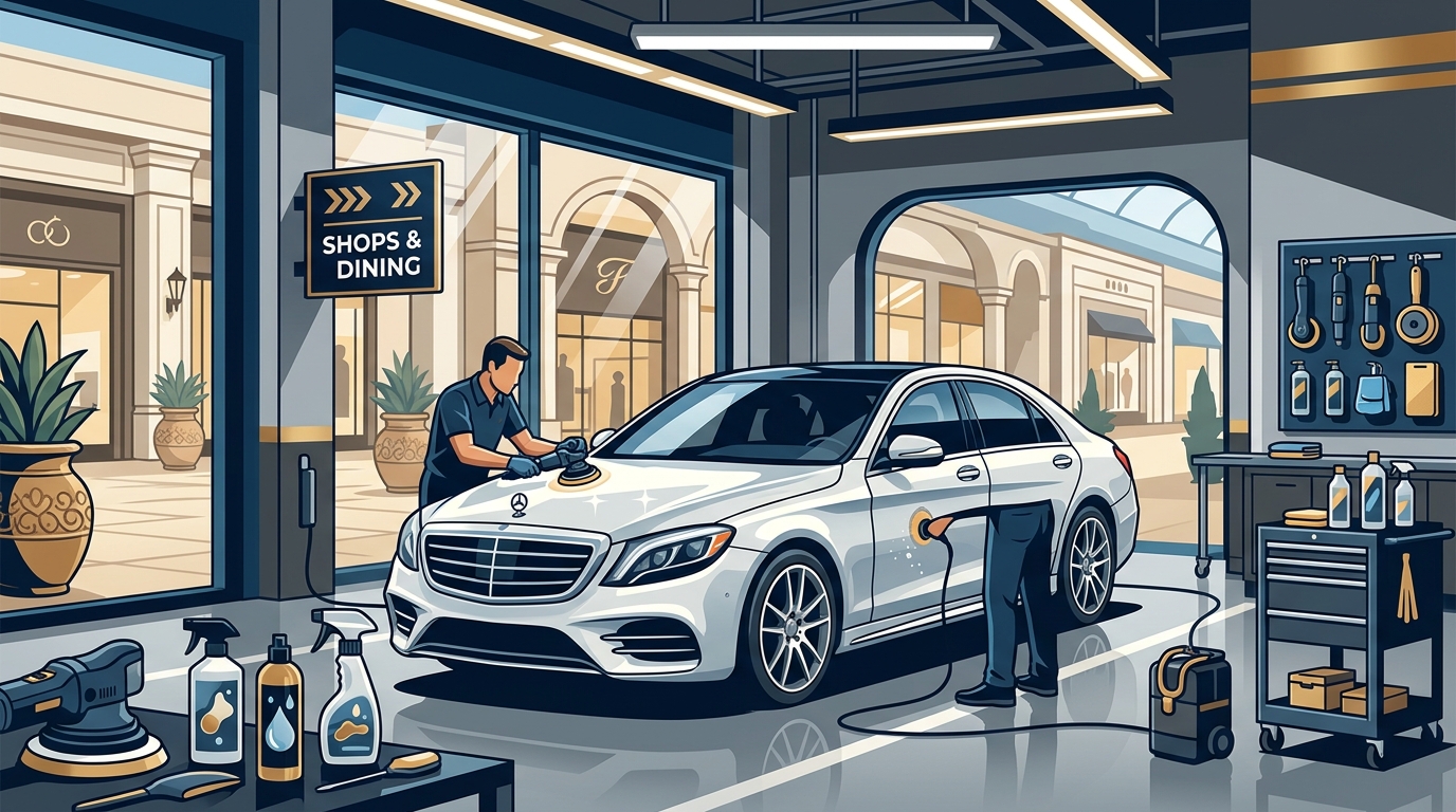 Drop Off Your Car for Detailing at International Plaza Tampa