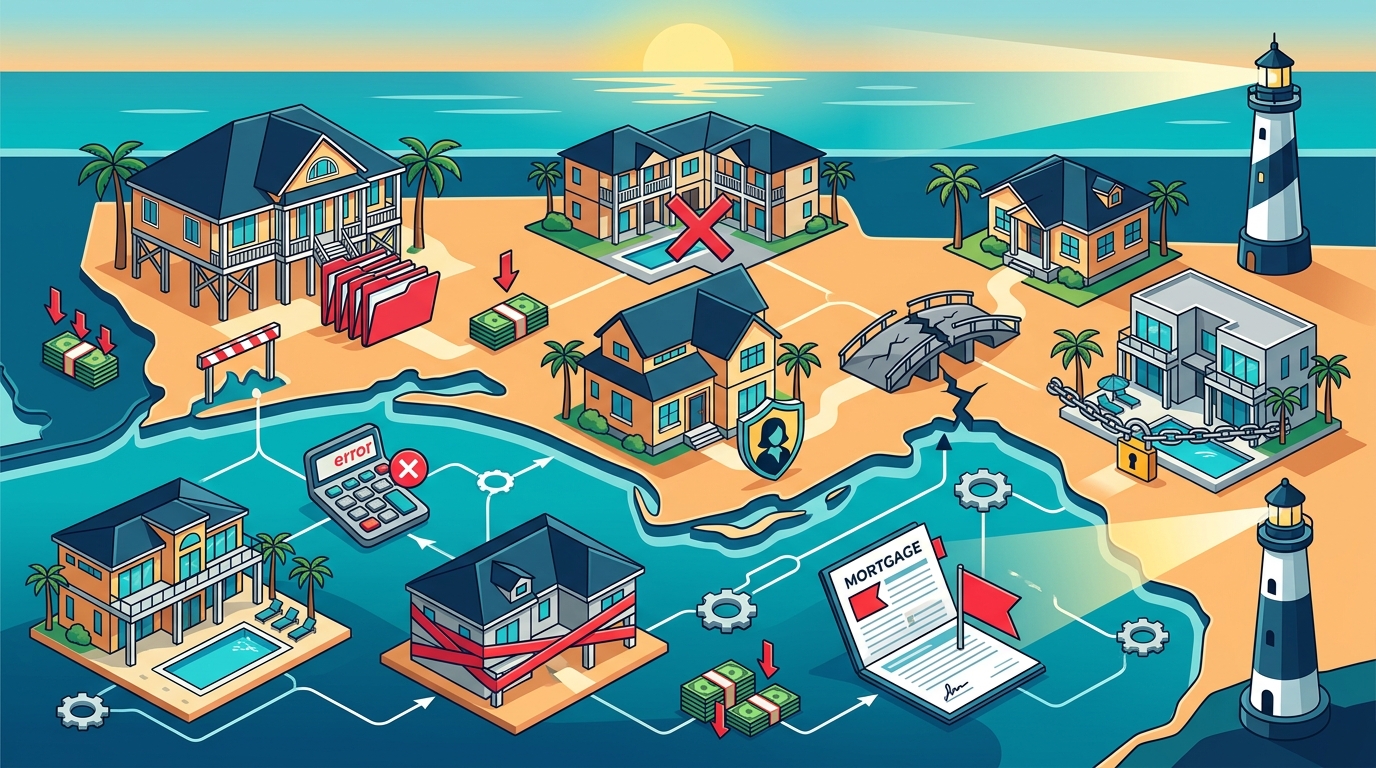 Emerald Coast Investment Property Financing Mistakes to Avoid