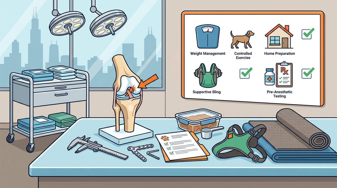 Pre-Surgery Prep for Canine ACL Repair: A Complete Guide