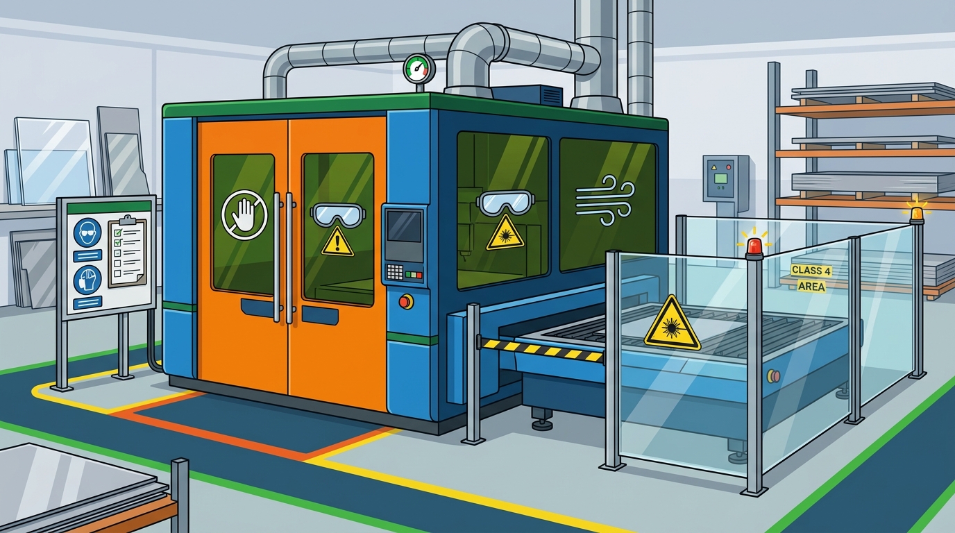 Industrial Laser Safety Standards & Control Measures