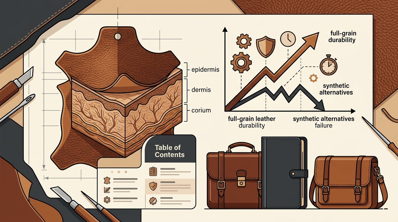 Why Full-Grain Leather Is the Only Choice for Professional Long