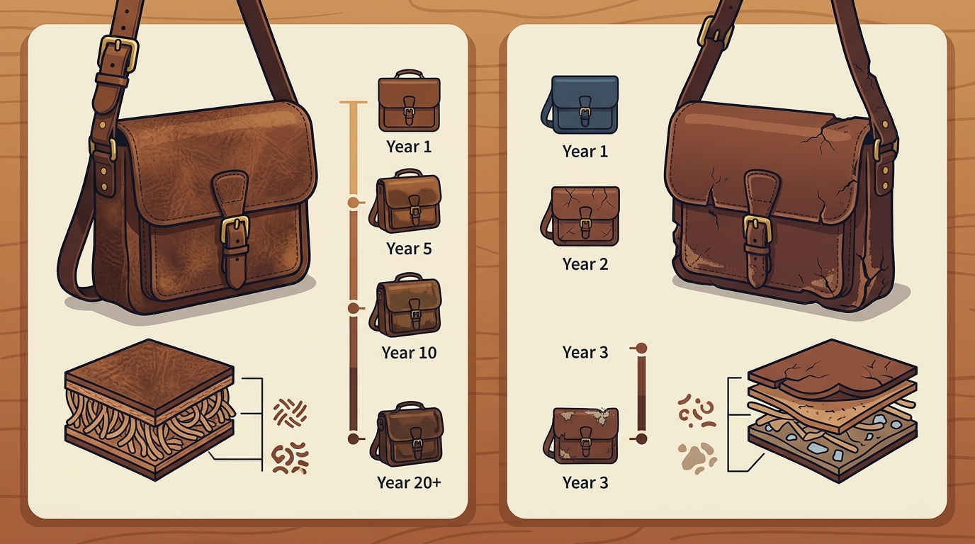 Full-Grain vs. Genuine Leather: The Heritage Craft Guide