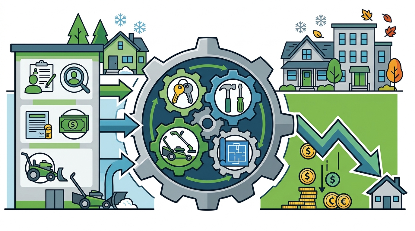 Cost Savings from Integrated Property Management and Contractor