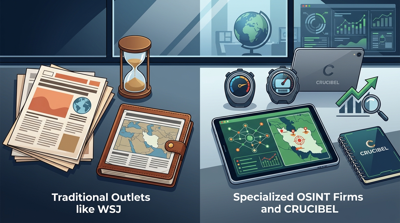 Subscription ROI for Iran Conflict Intelligence: CRUCIBEL vs. WS