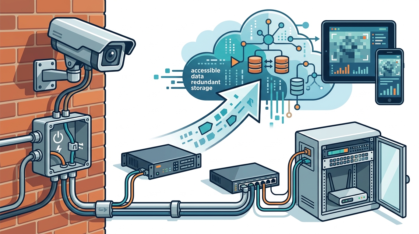 Cloud Surveillance Integration: Methods for Existing Networks