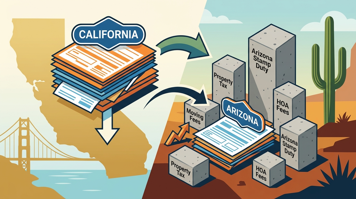 Hidden Costs of California-to-Arizona Real Estate Moves