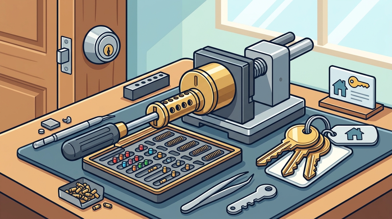 Step-by-Step Guide to Rekeying a Rental Property After Tenant