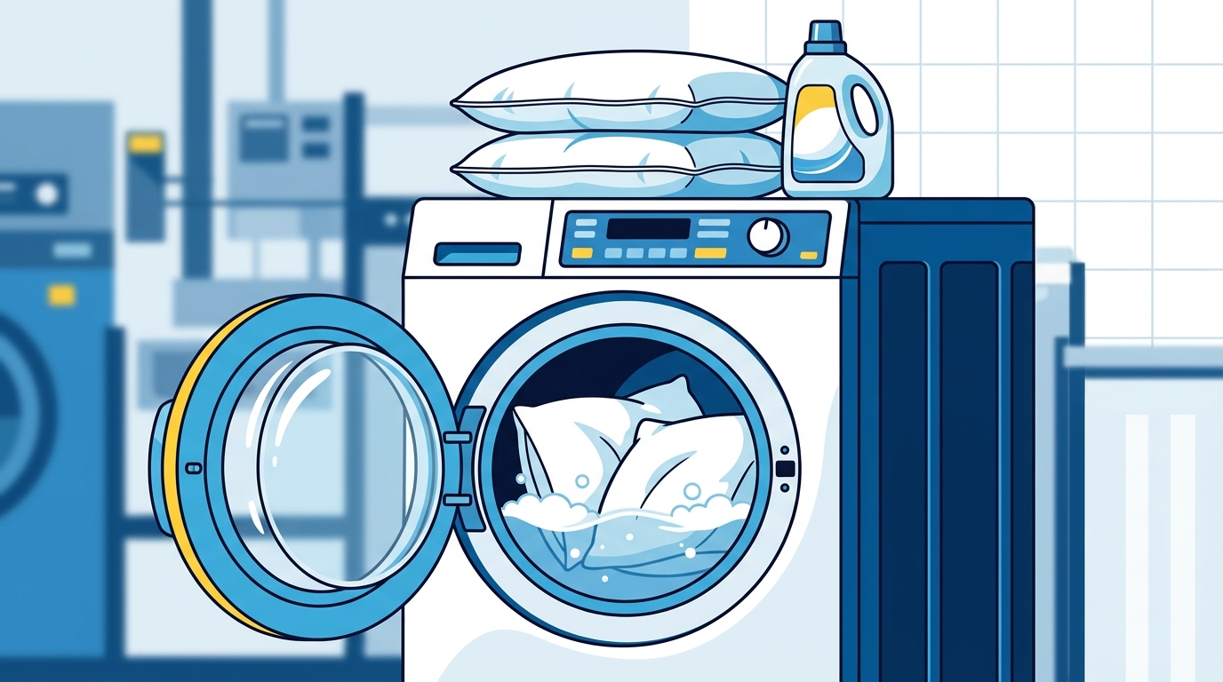 How to Wash King Size Down Pillows: A Step-by-Step Guide