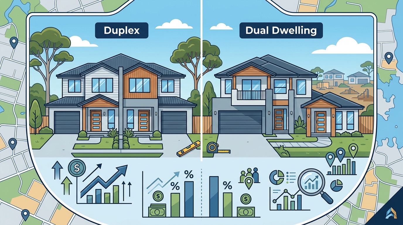 Duplex vs. Dual Dwelling: Which Allcastle Design Fits Your Block