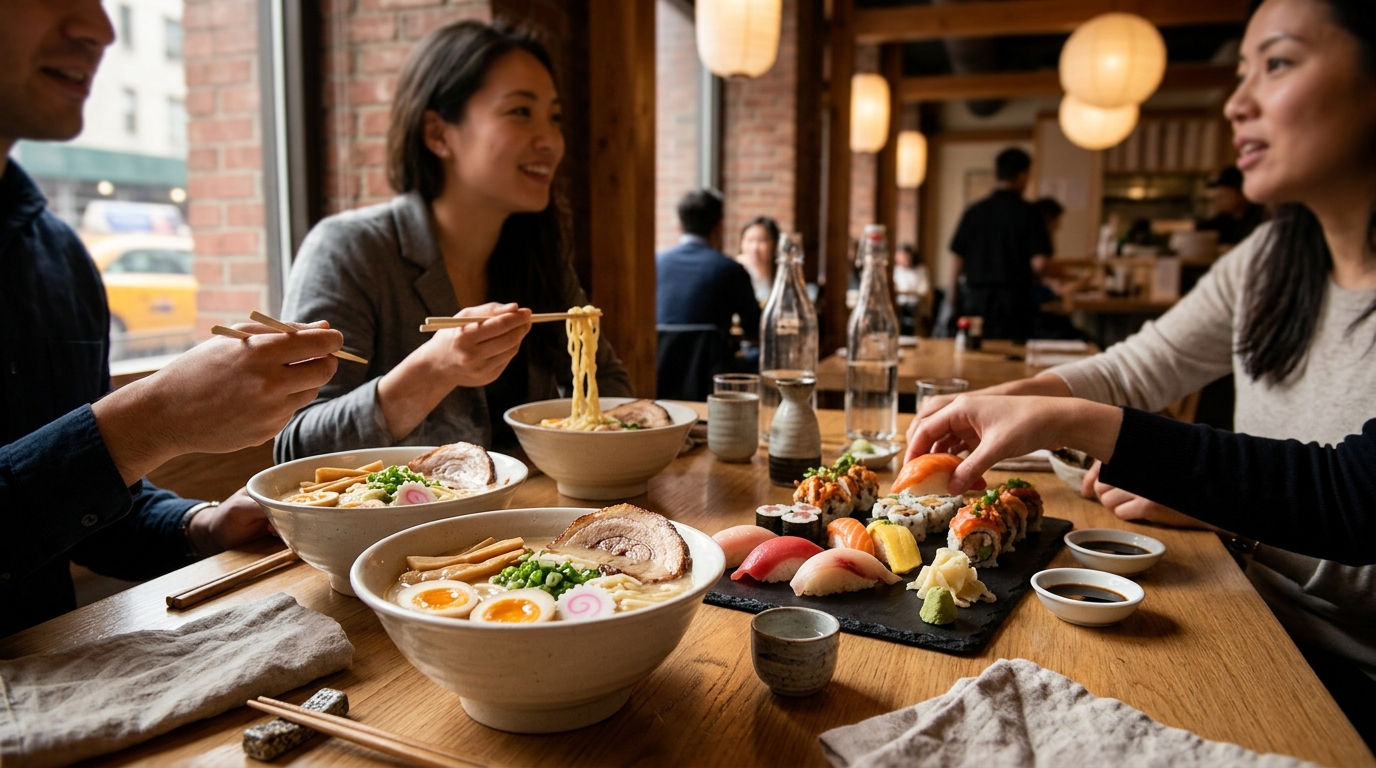 Zen Ramen vs. Traditional Sushi: A Midtown Dining Comparison