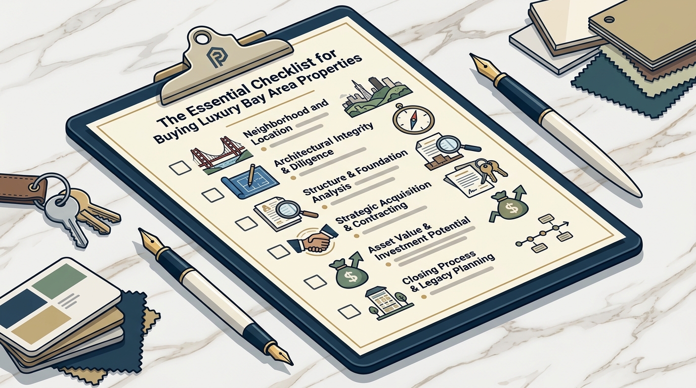 The Essential Checklist for Buying Luxury Bay Area Properties