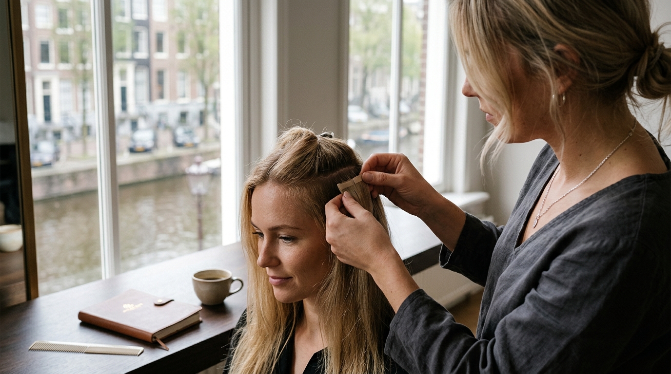 Tape-In Extensions on Fine Hair: Step-by-Step Installation Guide