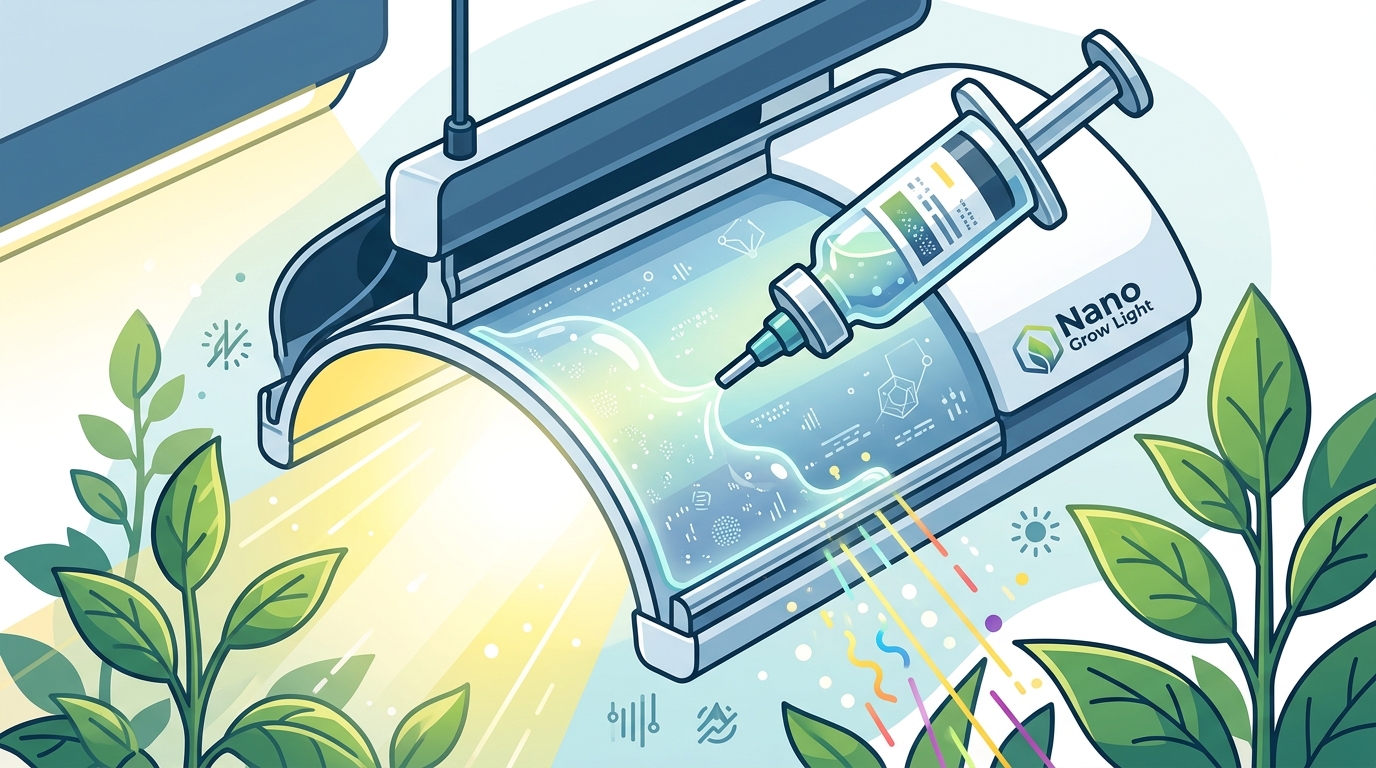 Indoor Grow Lights: Nano Liquid Photonic Coating Guide