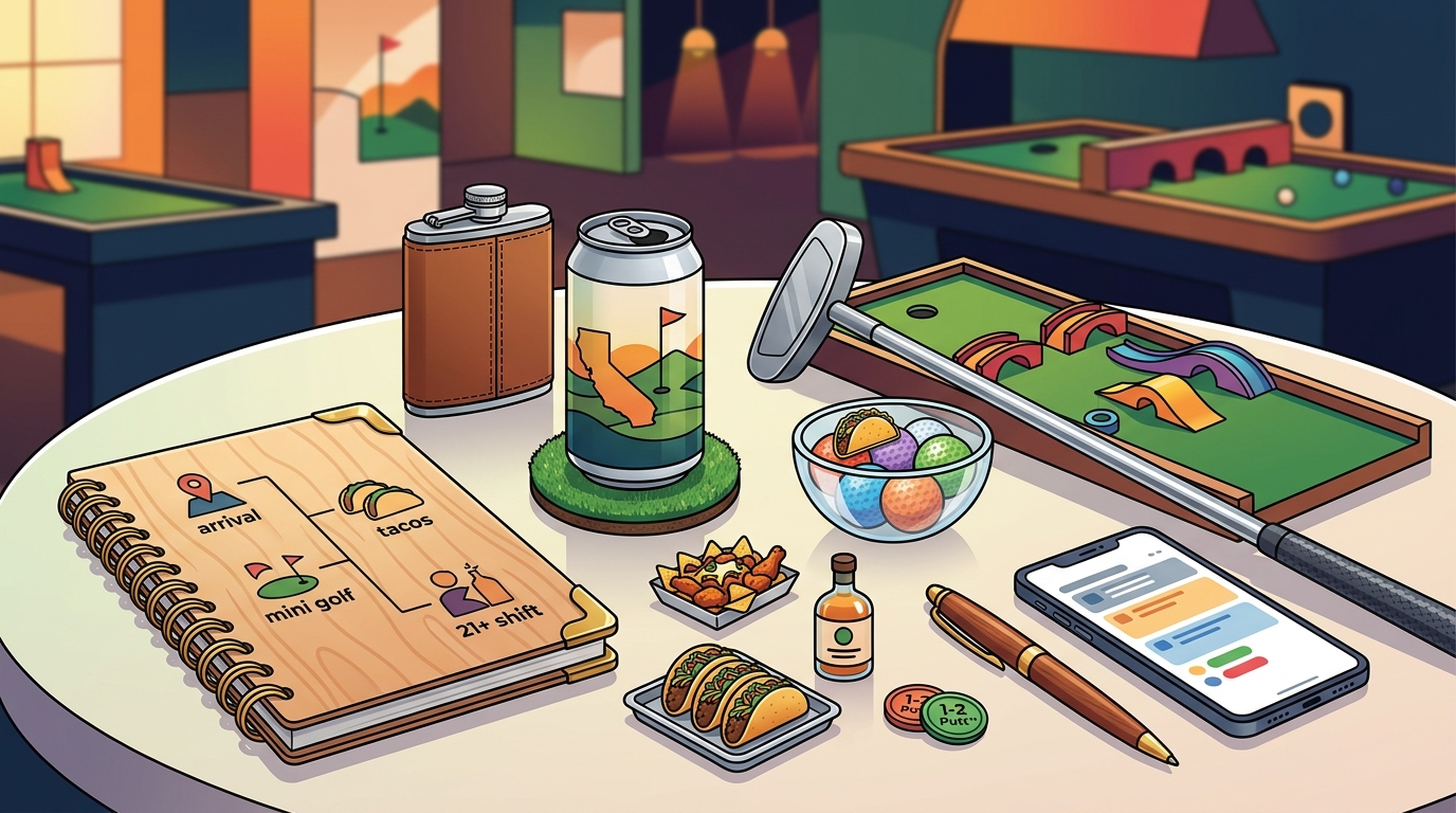 How to Plan the Perfect Tipsy Putt Party in California