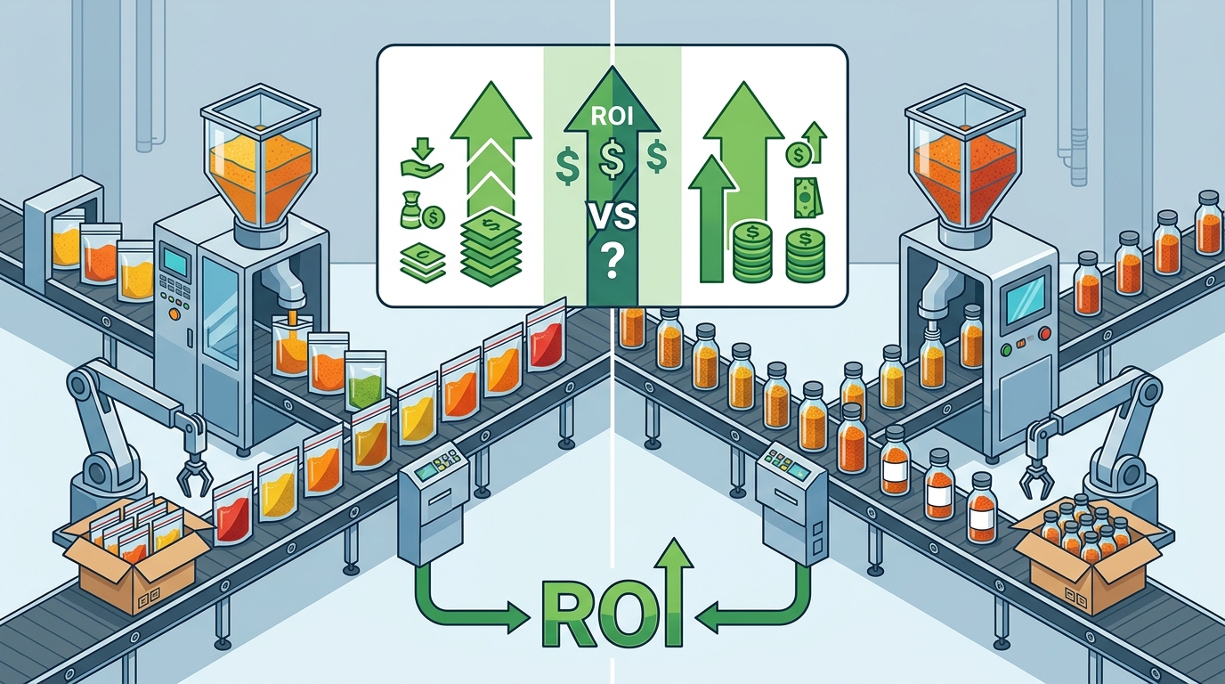 Spice Filling Machine ROI: Pouches vs Bottles for Spice Brands