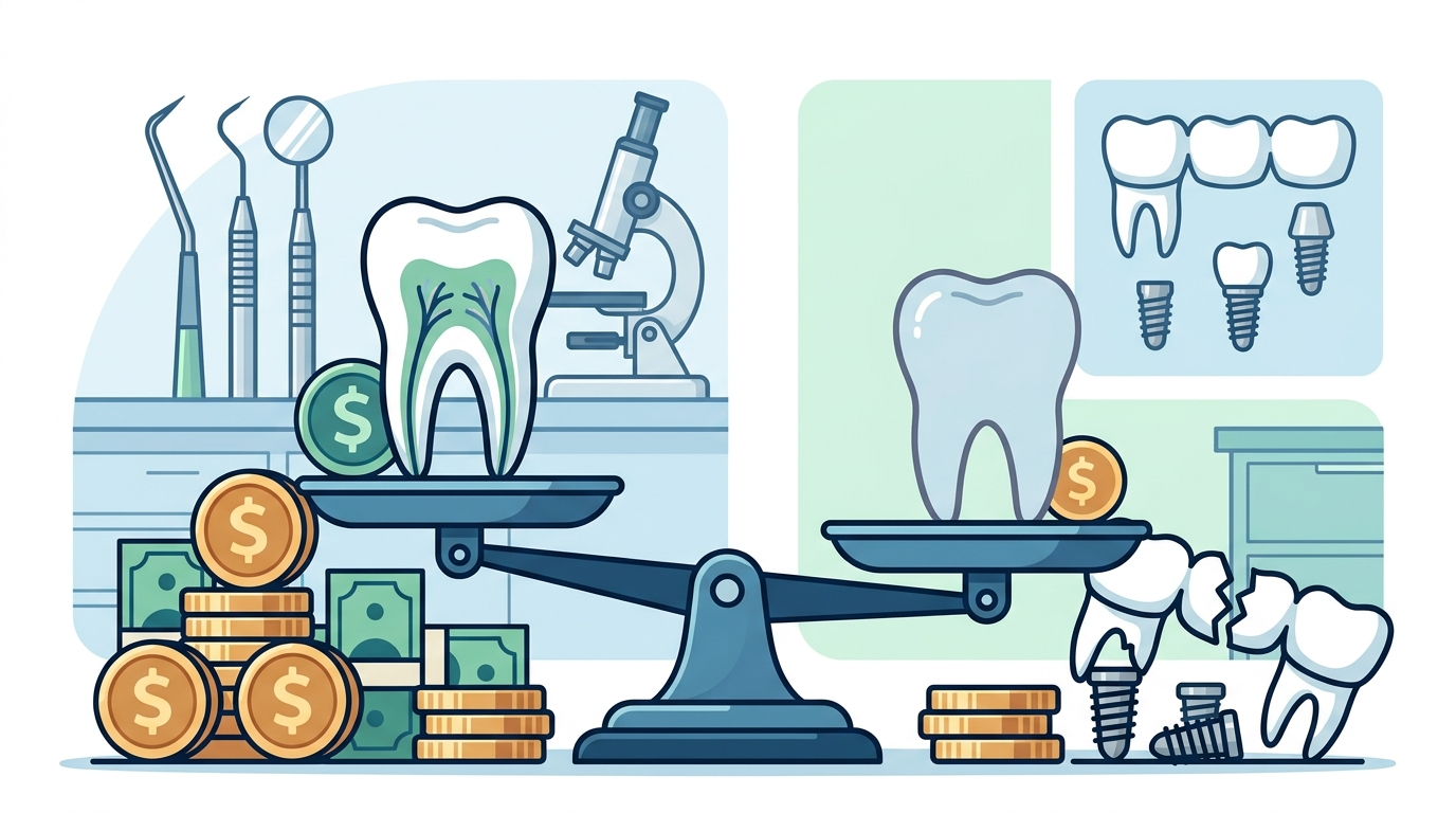 Root Canal Retreatment Cost vs. Extraction: A 2026 Financial &