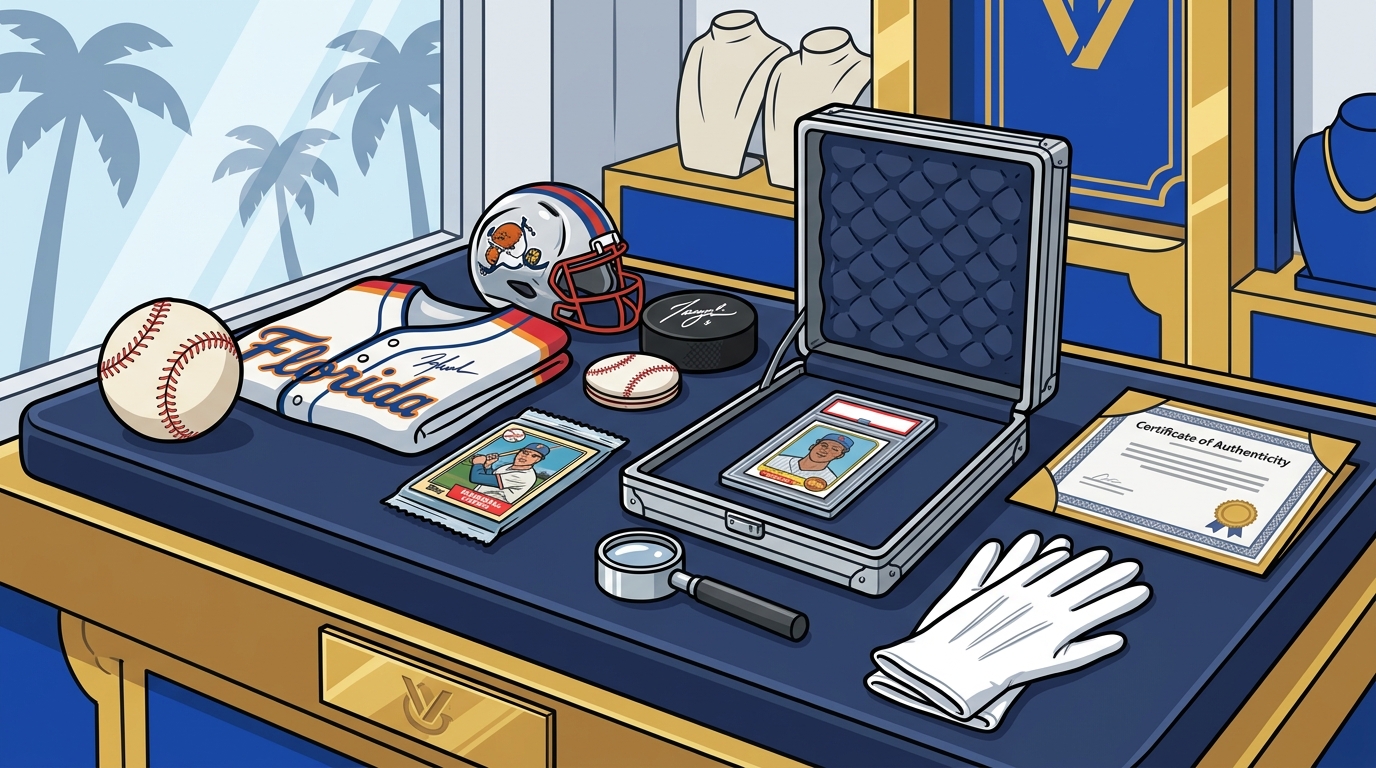 How to Sell Sports Memorabilia in Palm Beach County: A Complete