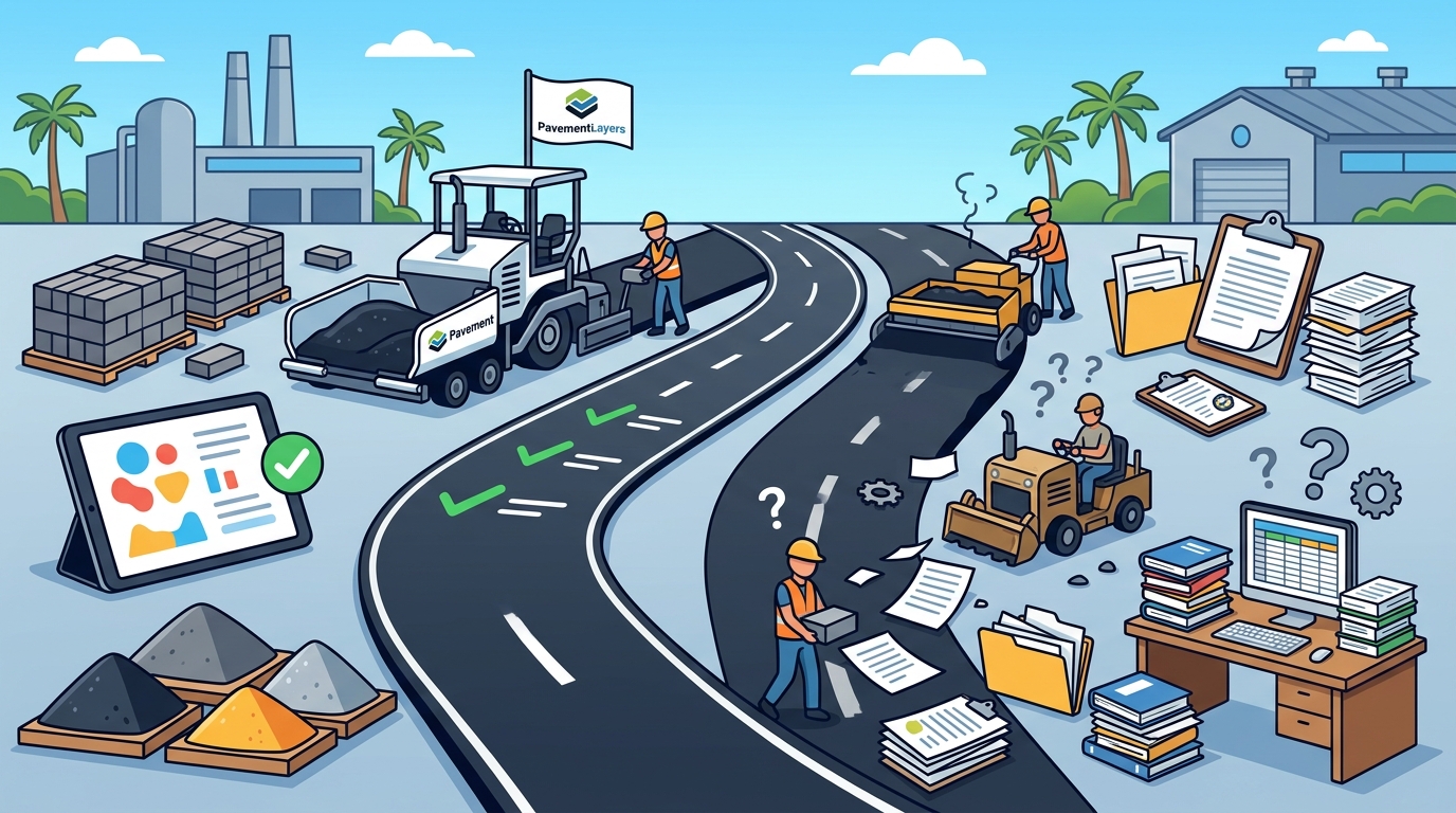 Pavement Management Software Comparison: Pavement Layers vs. Spd