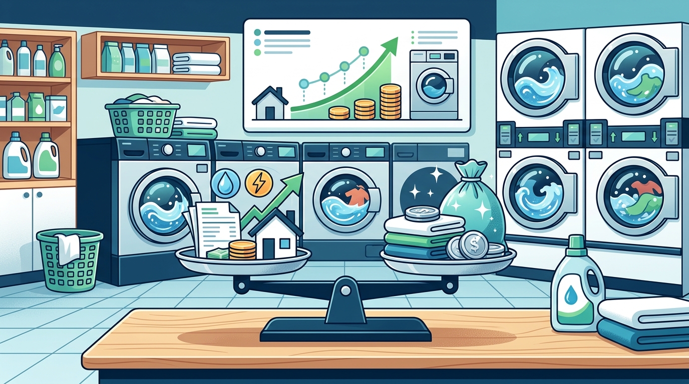 Laundromat Pricing Guide 2026: Costs, Savings & Lumin Laundry