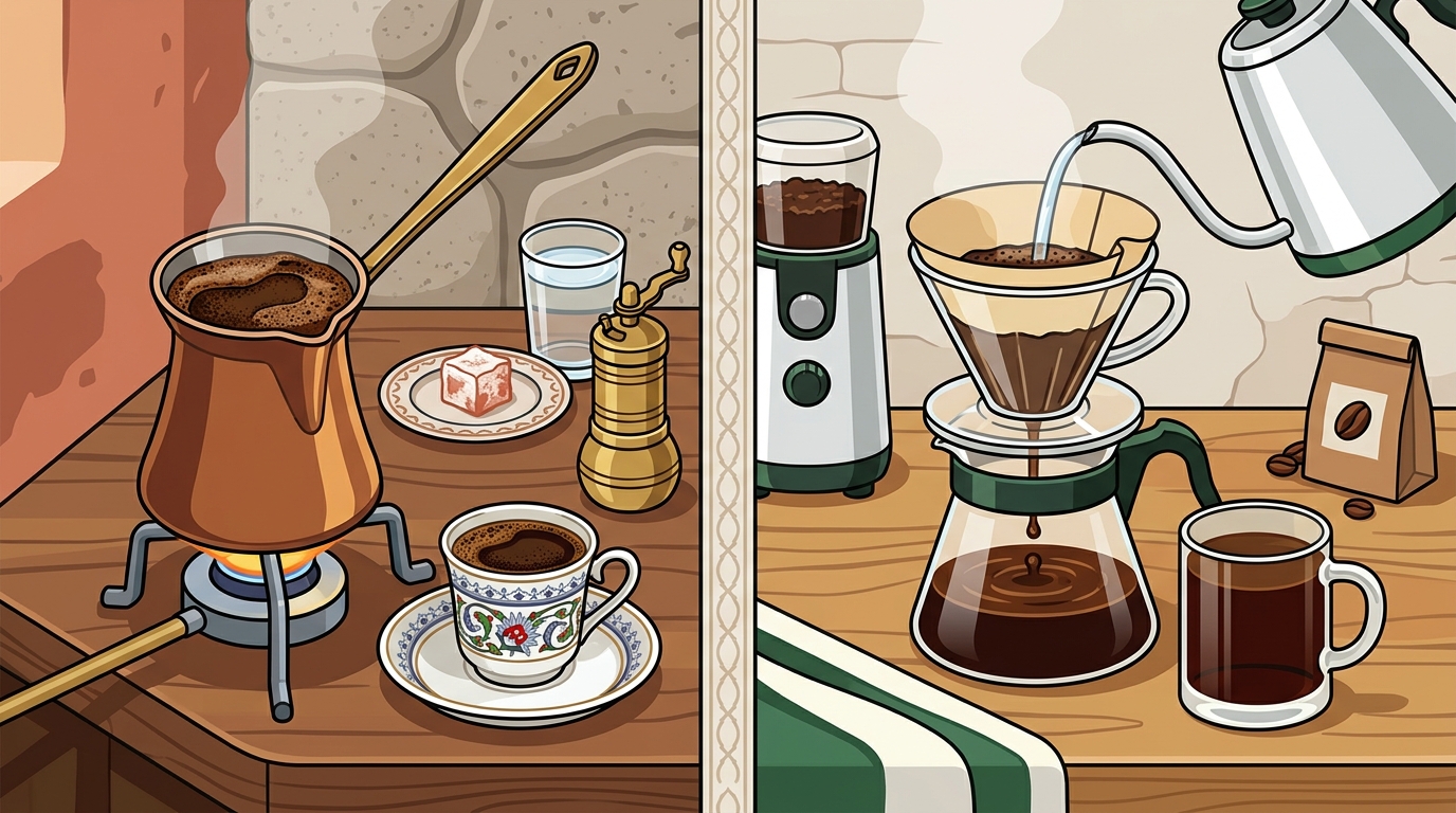 Mediterranean vs. Traditional Coffee: A Flavor & Brewing Guide