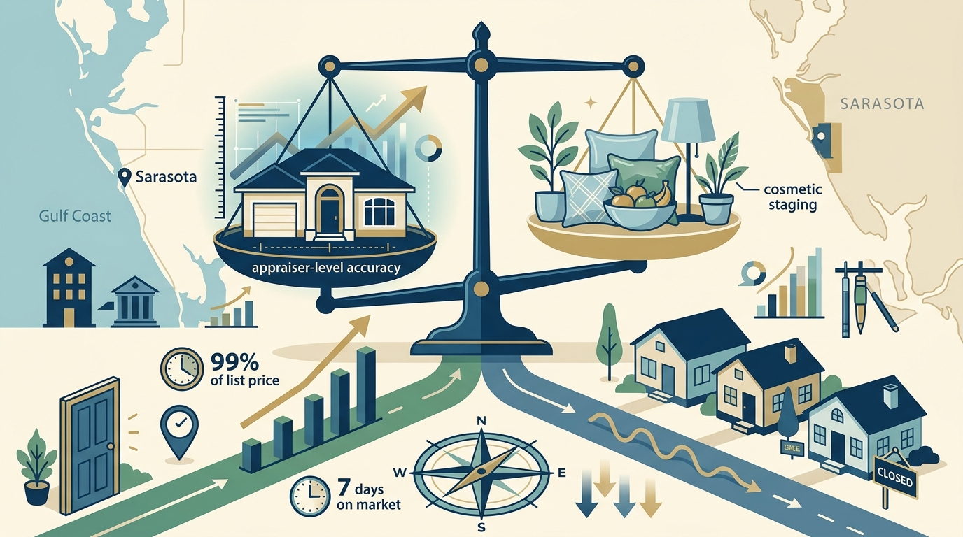 Why Precision Pricing Beats Staging Alone in Sarasota Real