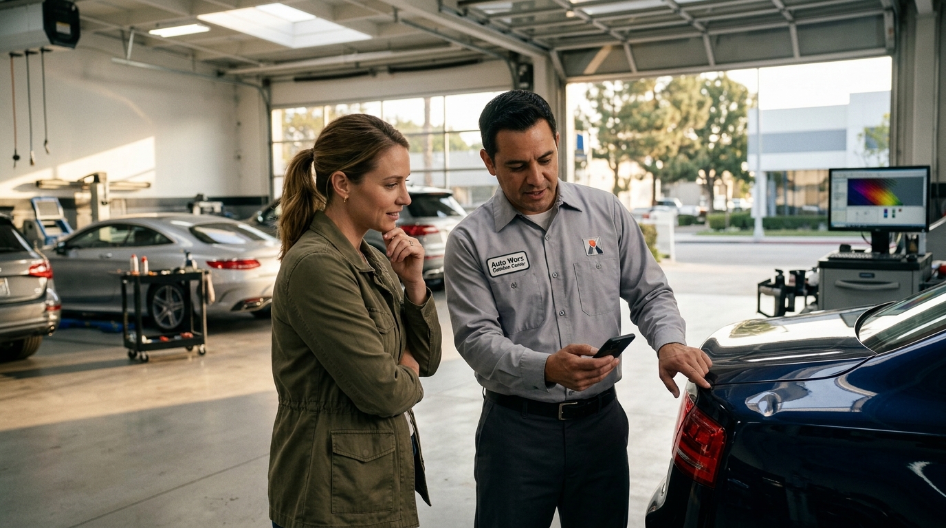 Auto Body Repair Pricing and Value in West Los Angeles