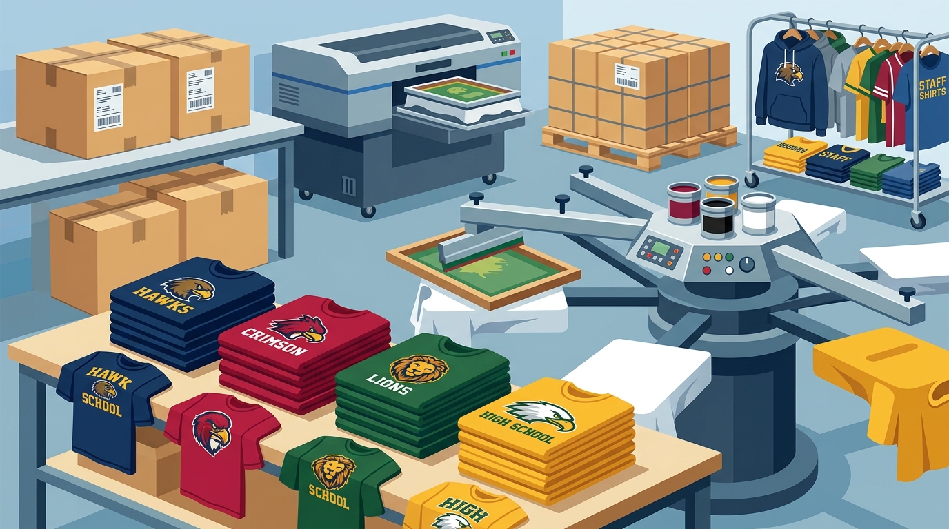 Best School T-Shirt Printing Services for Bulk Orders
