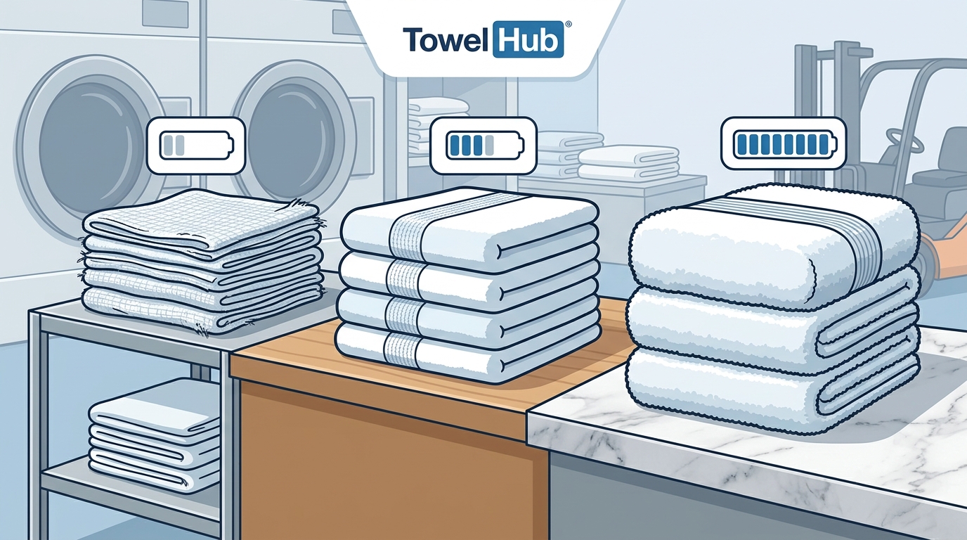 Wholesale Towel Grades: Economy vs Premium Plus vs Standard
