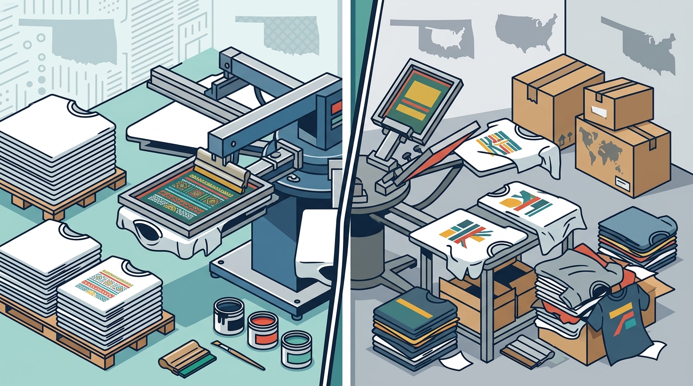 Comparing Custom Artwork Providers for Bulk Apparel Orders in OK