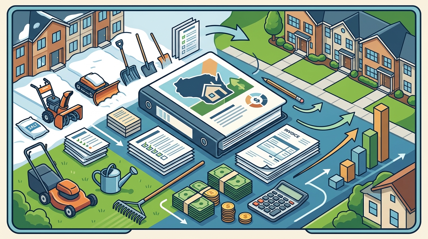 Wisconsin Property Management Snow and Lawn Care Pricing Guide