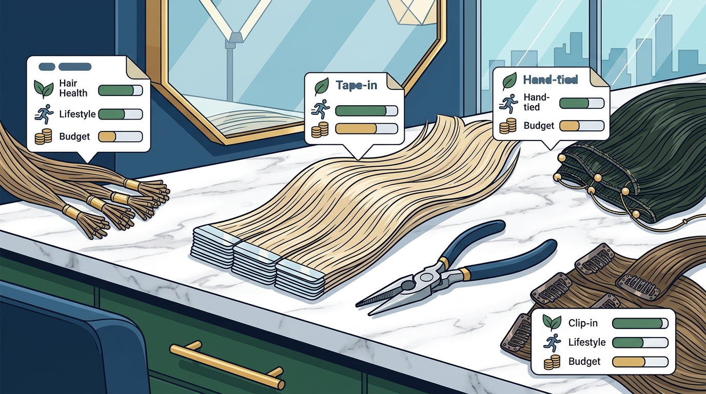 Tape-In Extensions vs. Other Methods: Miami’s Best Choice