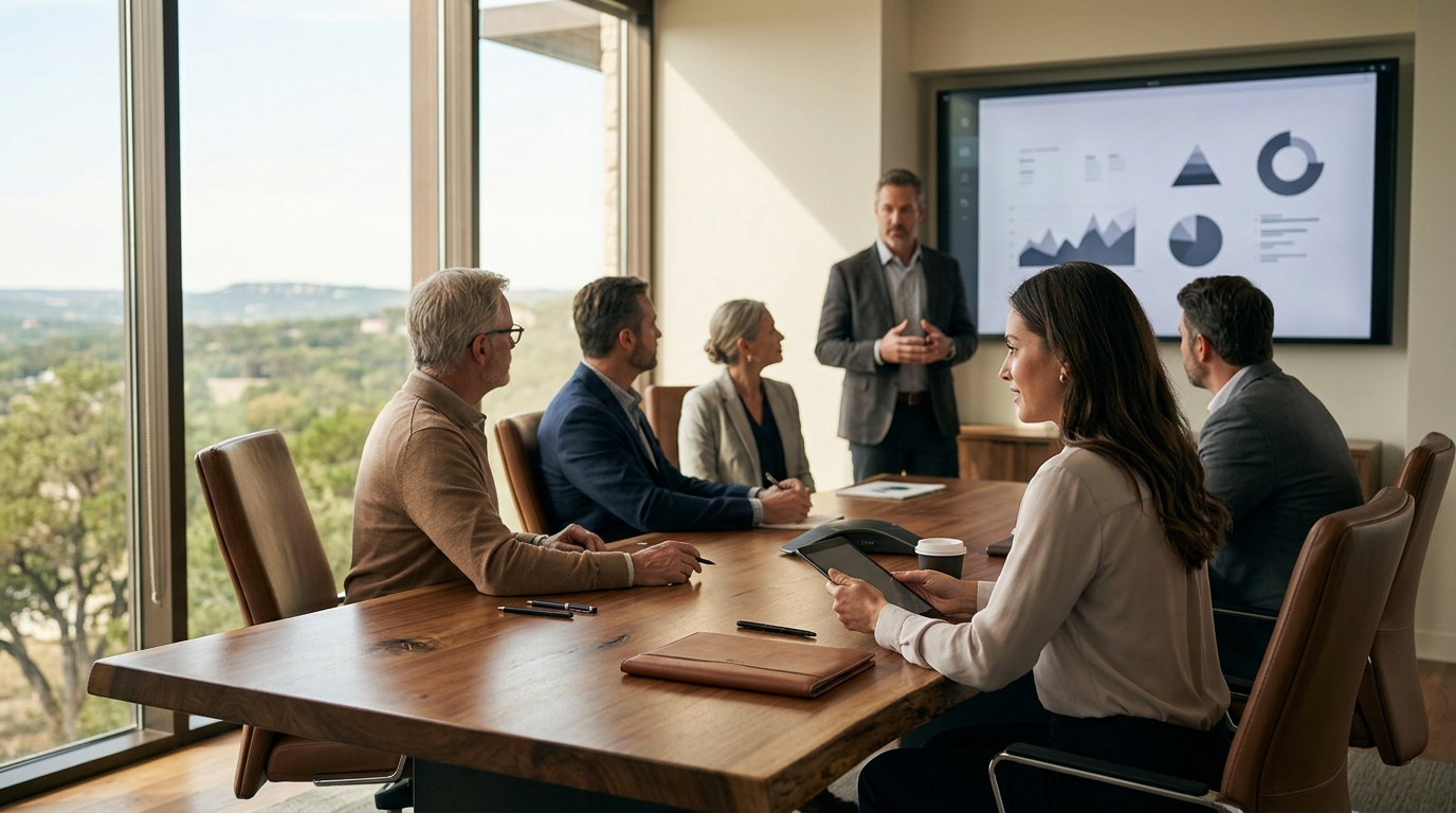 Board Room Rental Pricing and ROI in Leander