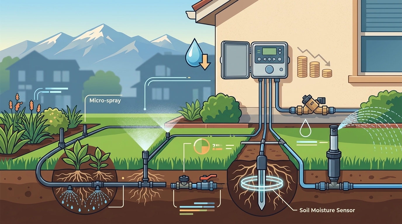 Denver Residential Irrigation Installation Costs and ROI for 202