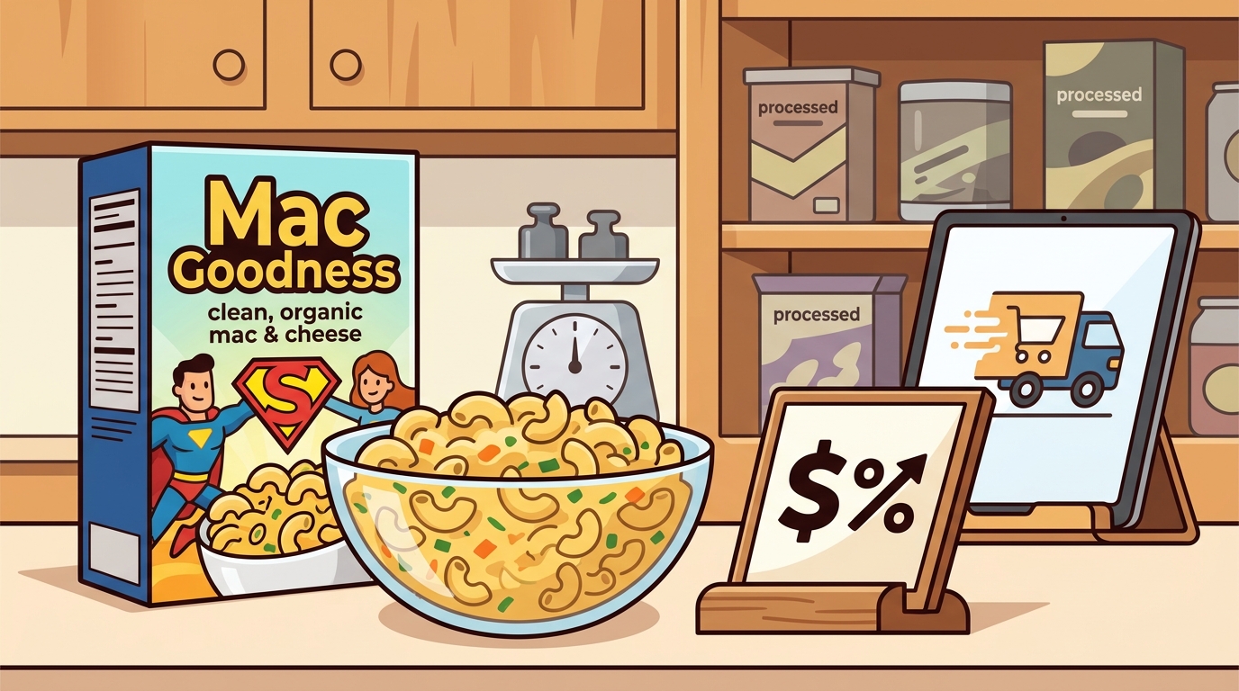 Premium Pricing for Clean Mac & Cheese: Is It Worth It?