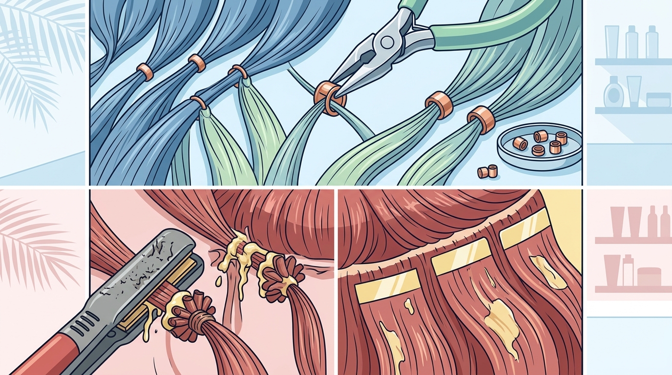 Microlink vs. Other Hair Extensions: A Miami Salon Comparison