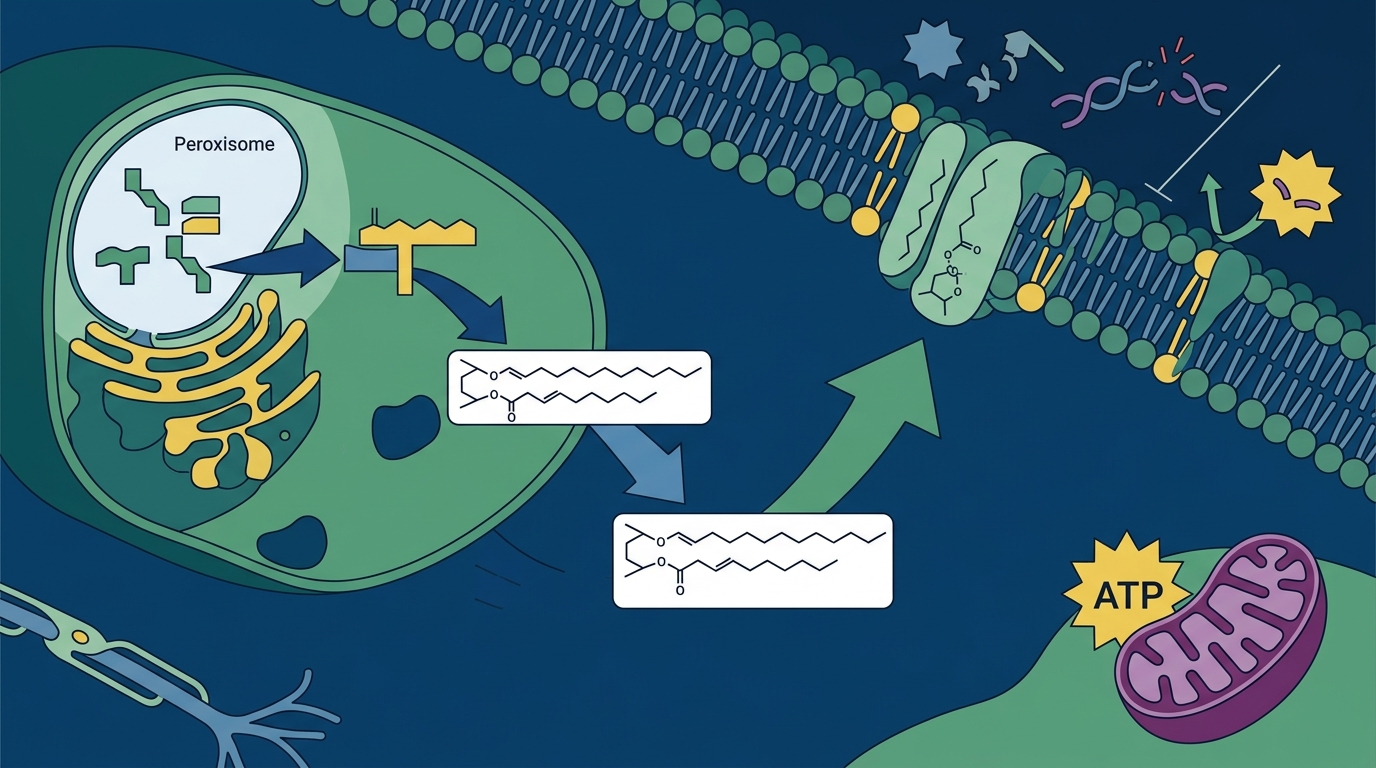 Plasmalogen Synthesis and Peroxisomal Function in Neurodegener