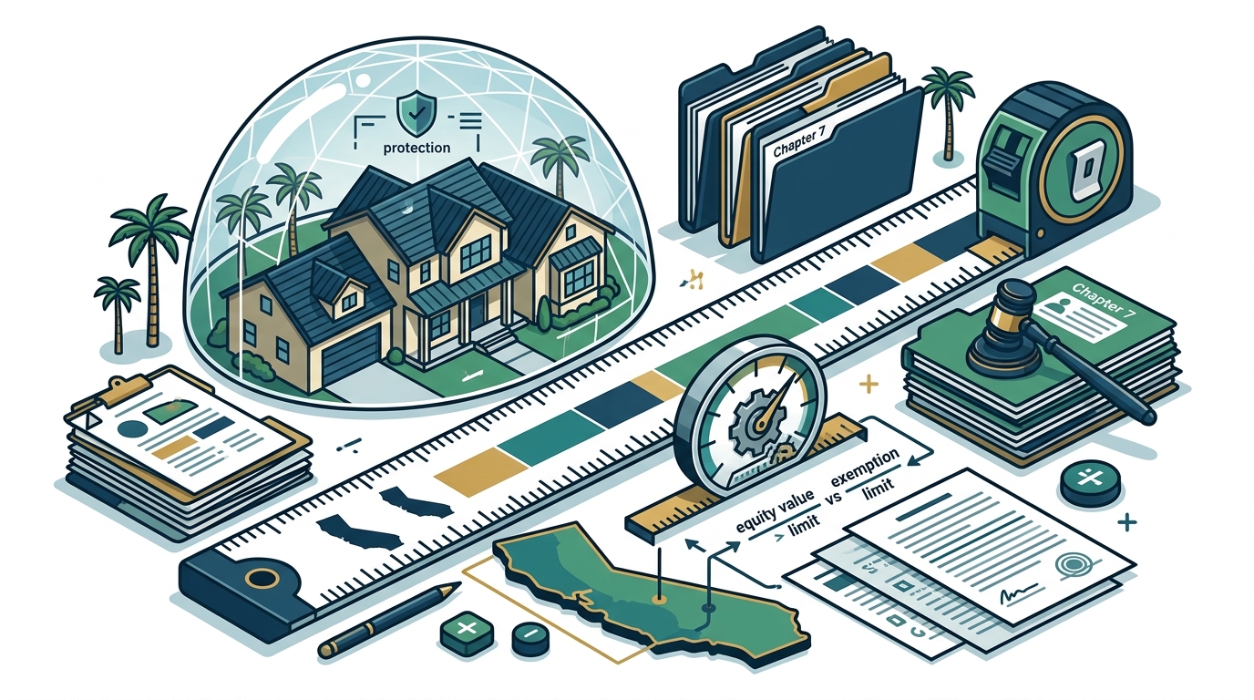Home Equity Protection and Exemption Limits in California Ch. 7