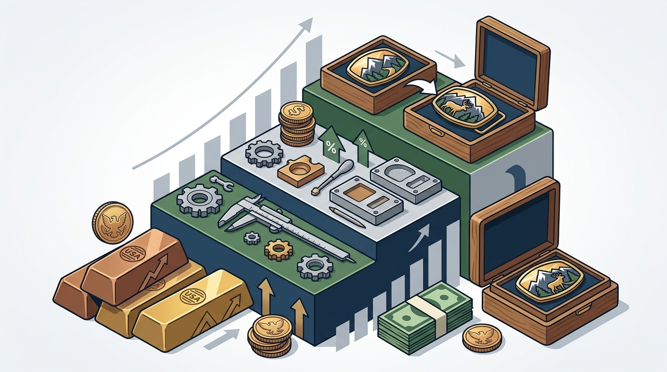 Custom American-Made Belt Buckle Pricing and Value Breakdown